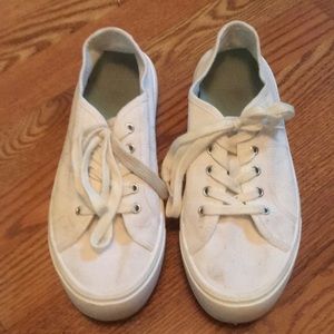 Madden Girl white sneakers
